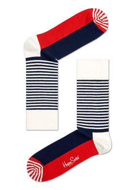 Half Stripe Sock SH01-068-411